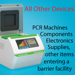 Contract Sterilization of PCR Readers